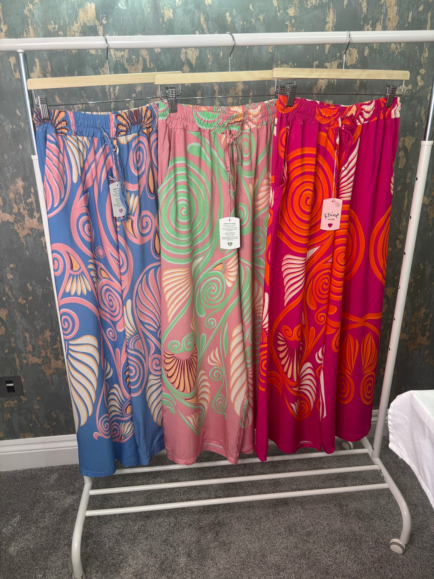 Swirl trousers