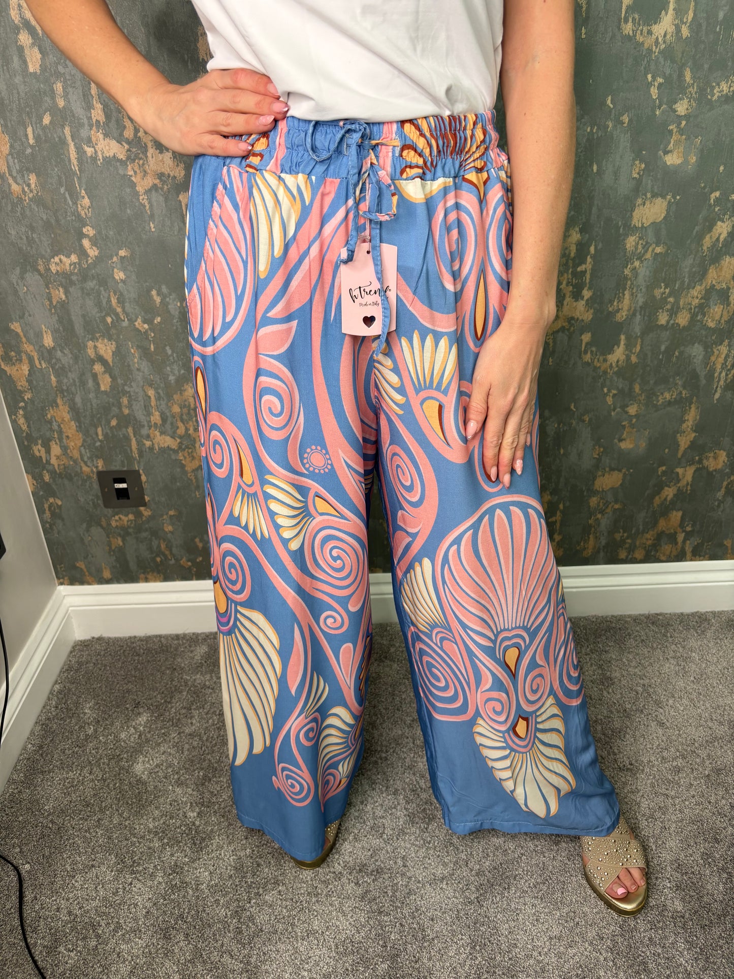 Swirl trousers