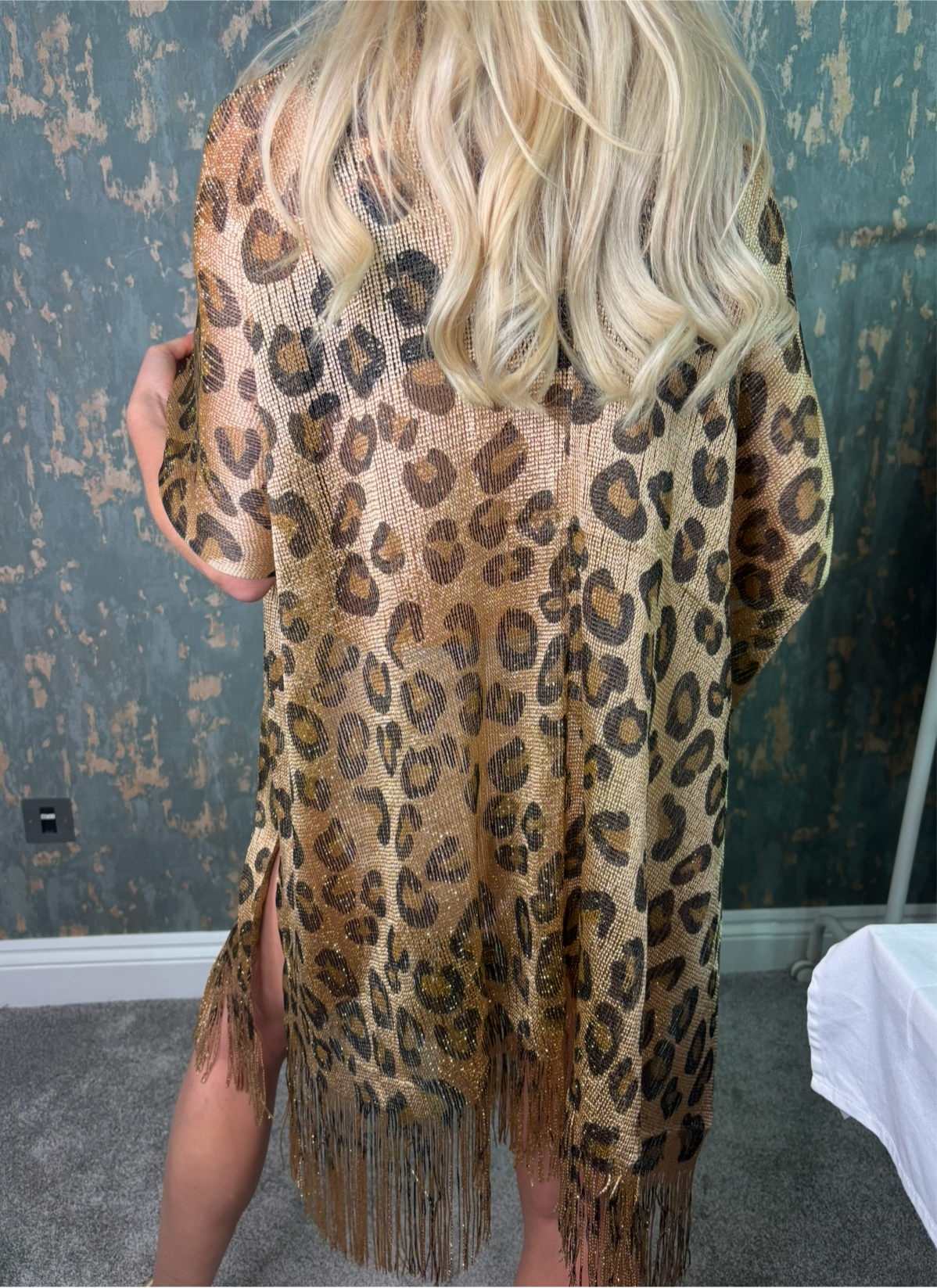 Leopard Print kaftan